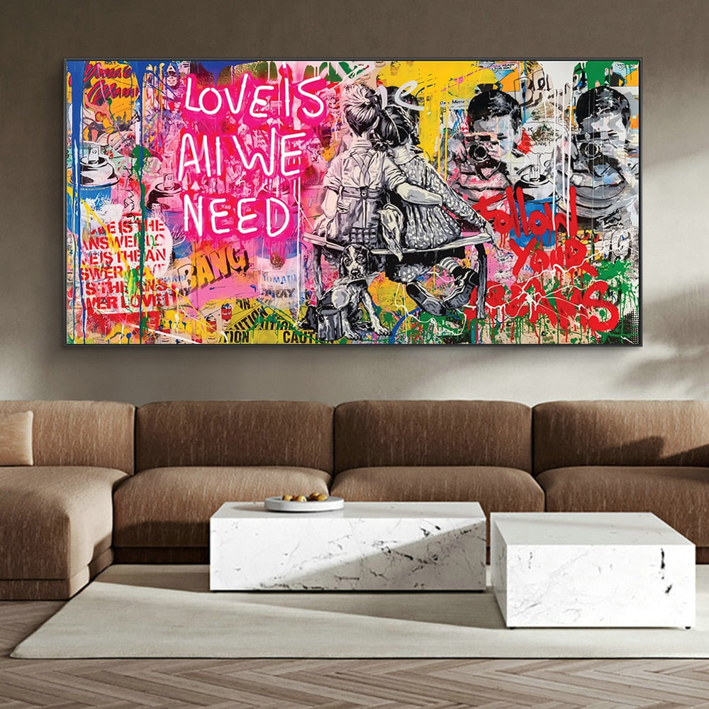 Vrimlo® We Need Love Painting