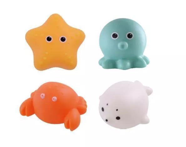 Bath Buddies™ - Preciosos animales de baño iluminados - juguetes de baño luminosos