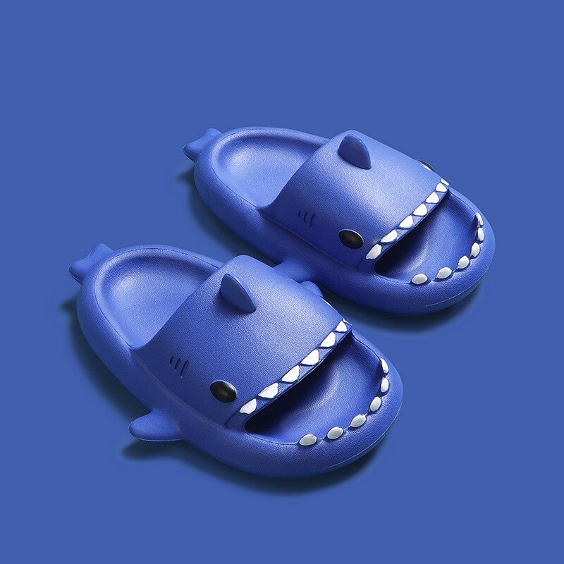 Children's Non-Slip Shark Sliders