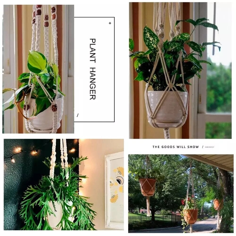 Vrimlo  Macrame Plant Holder