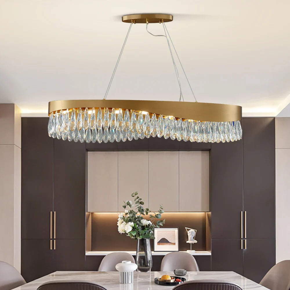 Chandelier Oval Brunel