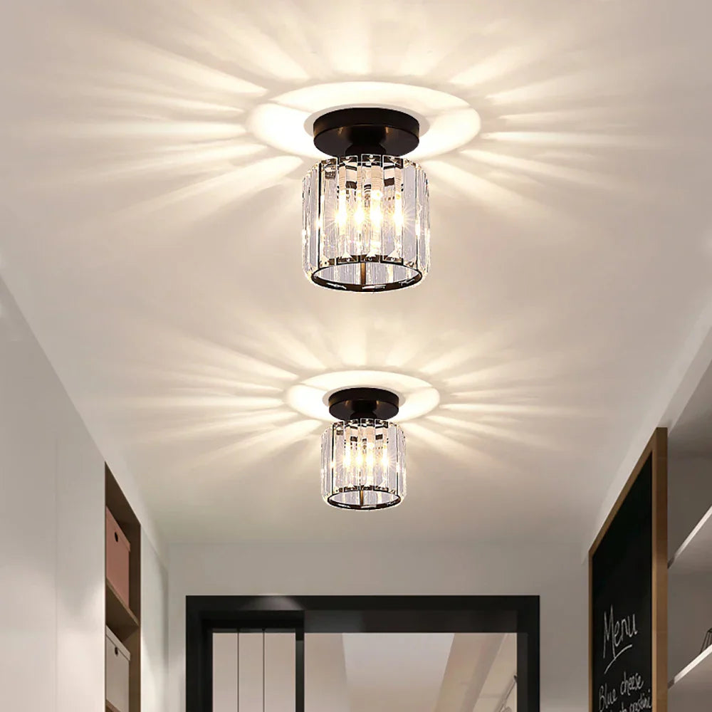 Robbie Crystal Ceiling Light