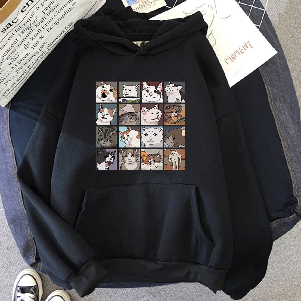 Meme Cats Hoodie