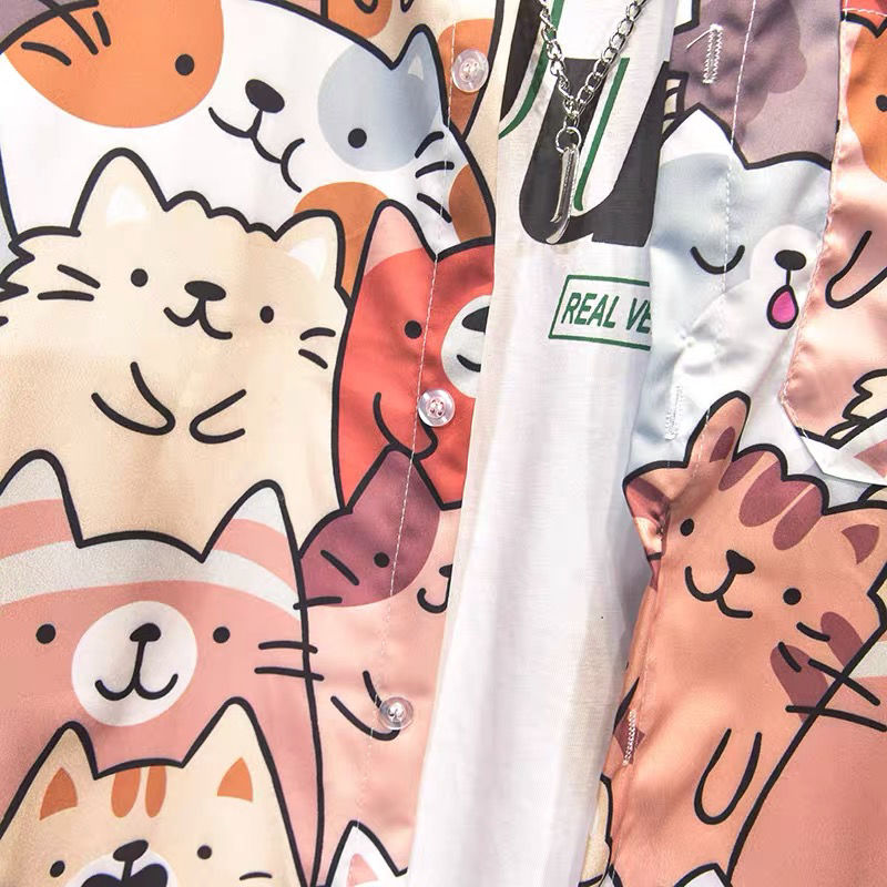 Kawaii kattenshirt