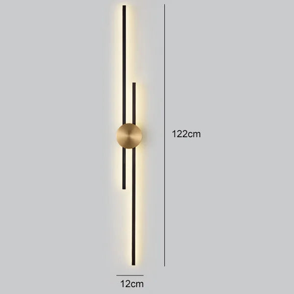 Bethnal Minimalist  Copper Wall Light