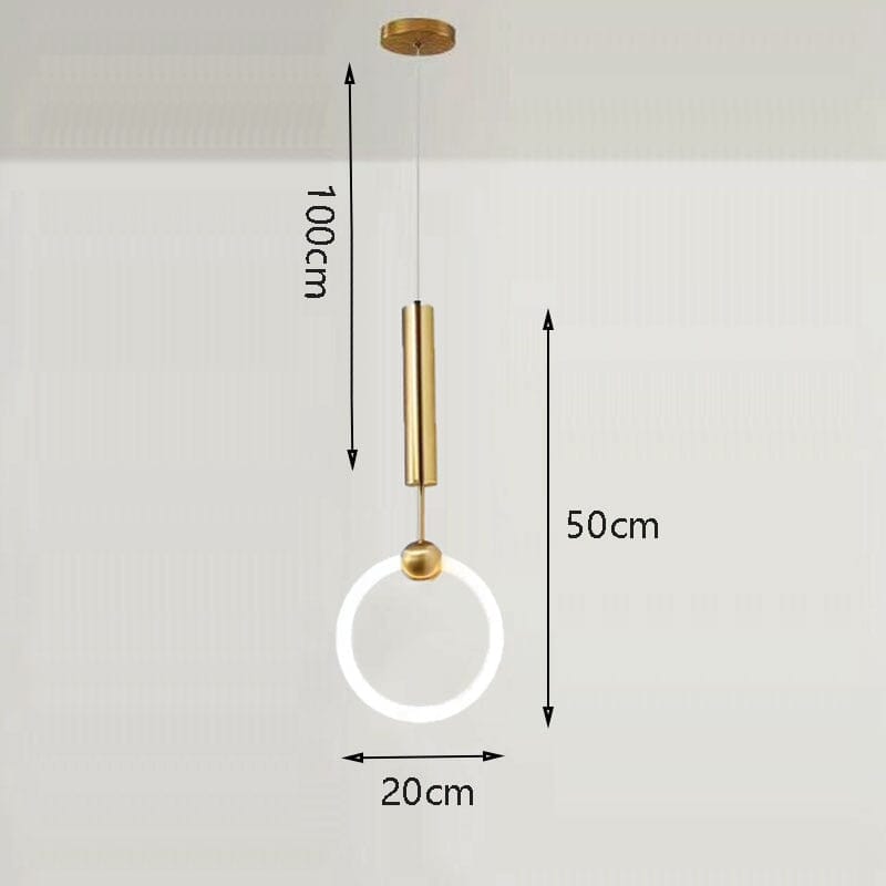 Nordic Hoop LED Pendant Lamp