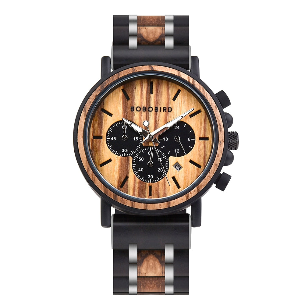 Orologio in legno BOBOBIRD