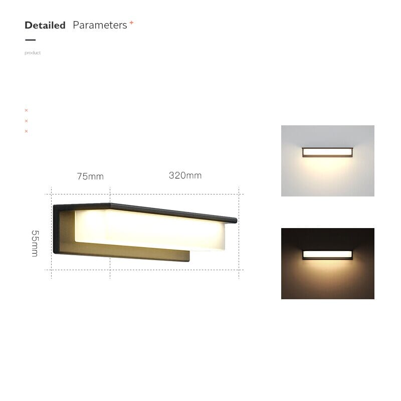 Balkon Wandlamp