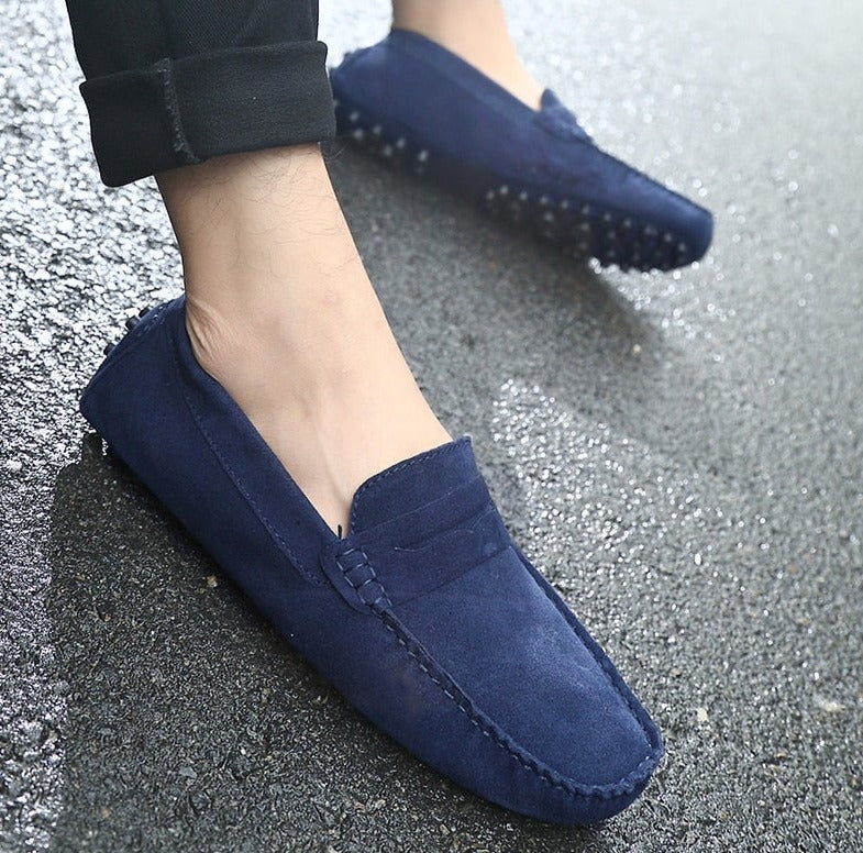 Vardi Marco Elegant suede loafers for the modern man