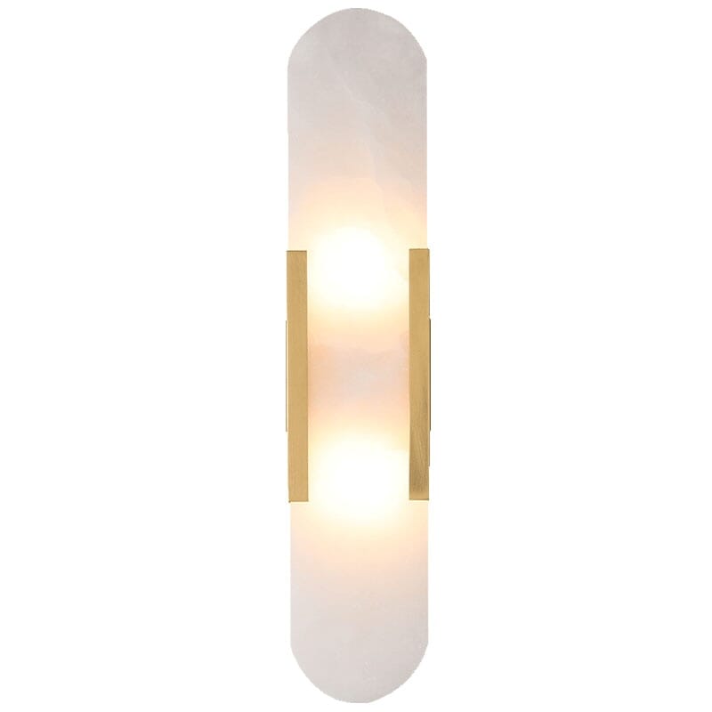 Koninklijke marmeren wandlamp