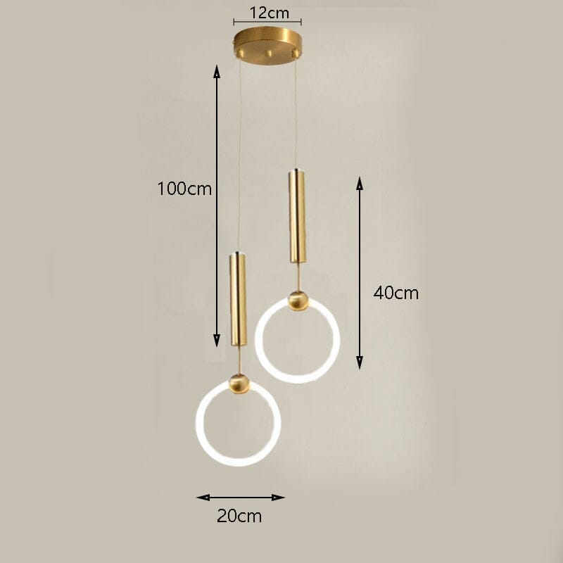 Nordic Hoop LED Pendant Lamp