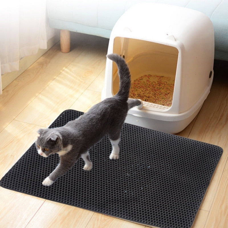 Purrfect Litter Mat™ | Kattebakkemåtte til rene gulve