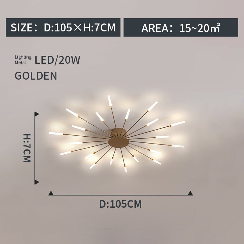 Modern Crystal Ceiling Lamp