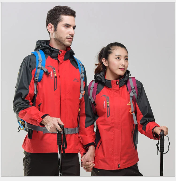 Women's Autumn Outdoor Jacket – Waterproof & Windproof for Hiking, Climbing, & Travel