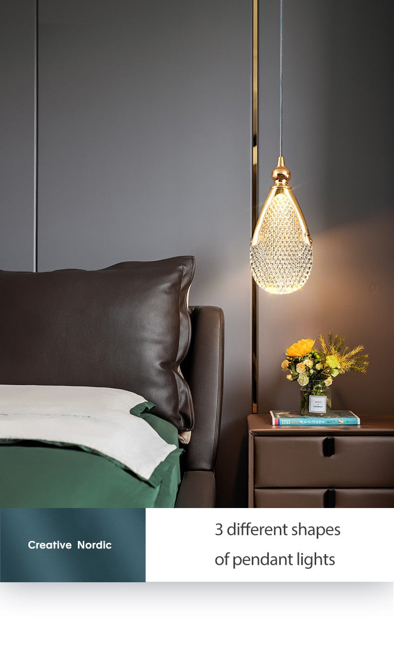 LYF 3-Styles Cosette Nordic LED Függőlámpa