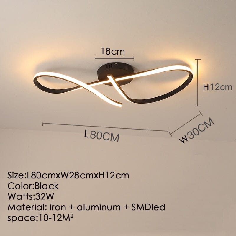 Bow Ceiling Light