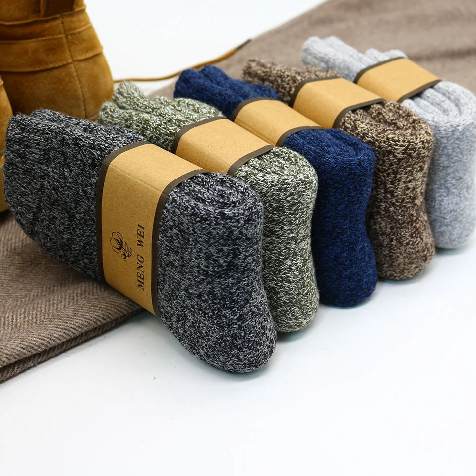 100% Wol Merino Warmte Pro: Premium dikke wollen wintersokken voor heren