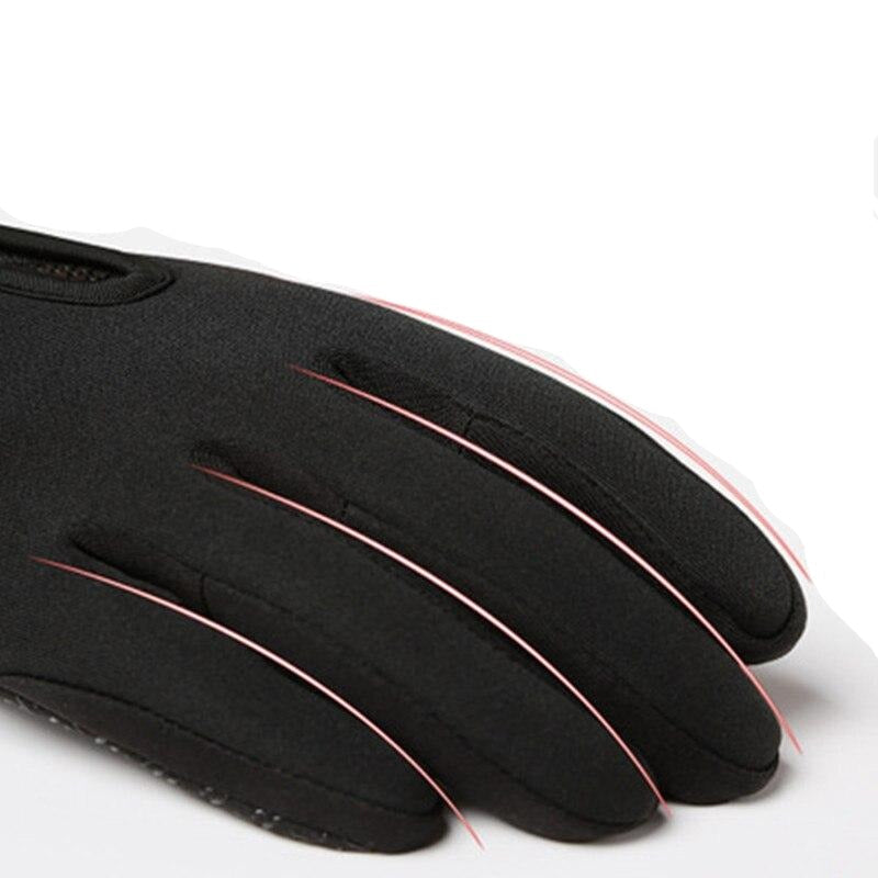 Gants thermiques imperméables et coupe-vent