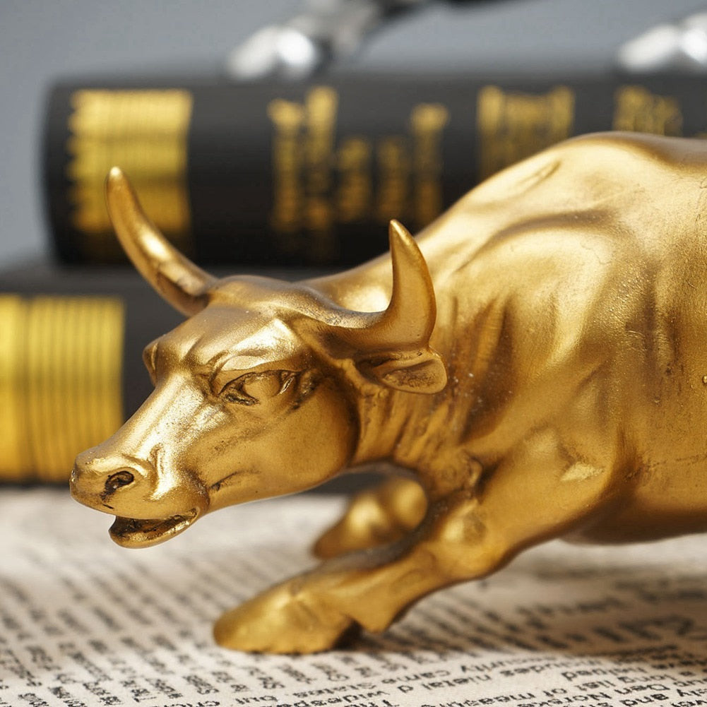 Vrimlo® Wall Street Bull Standbeeld