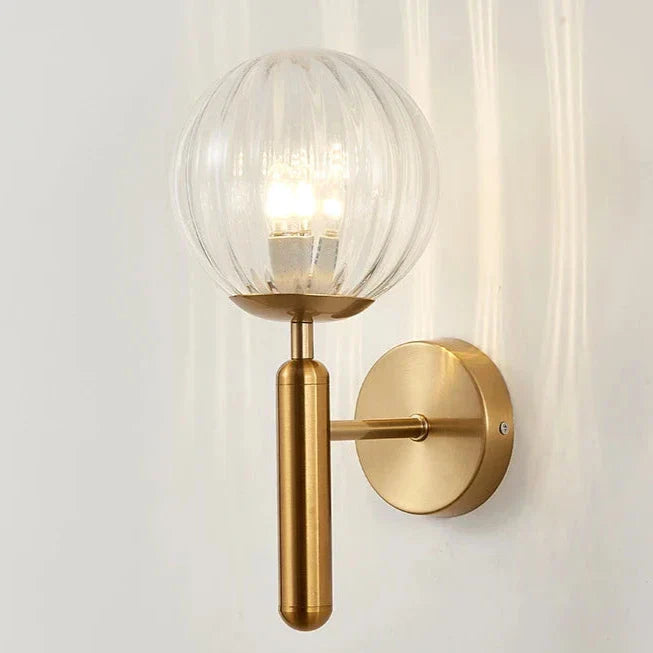 OrbeLuminous - Glass Globe Wall Light