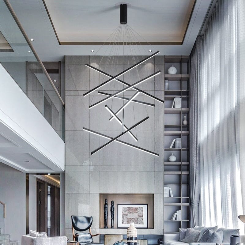 Modern Duplex Chandelier