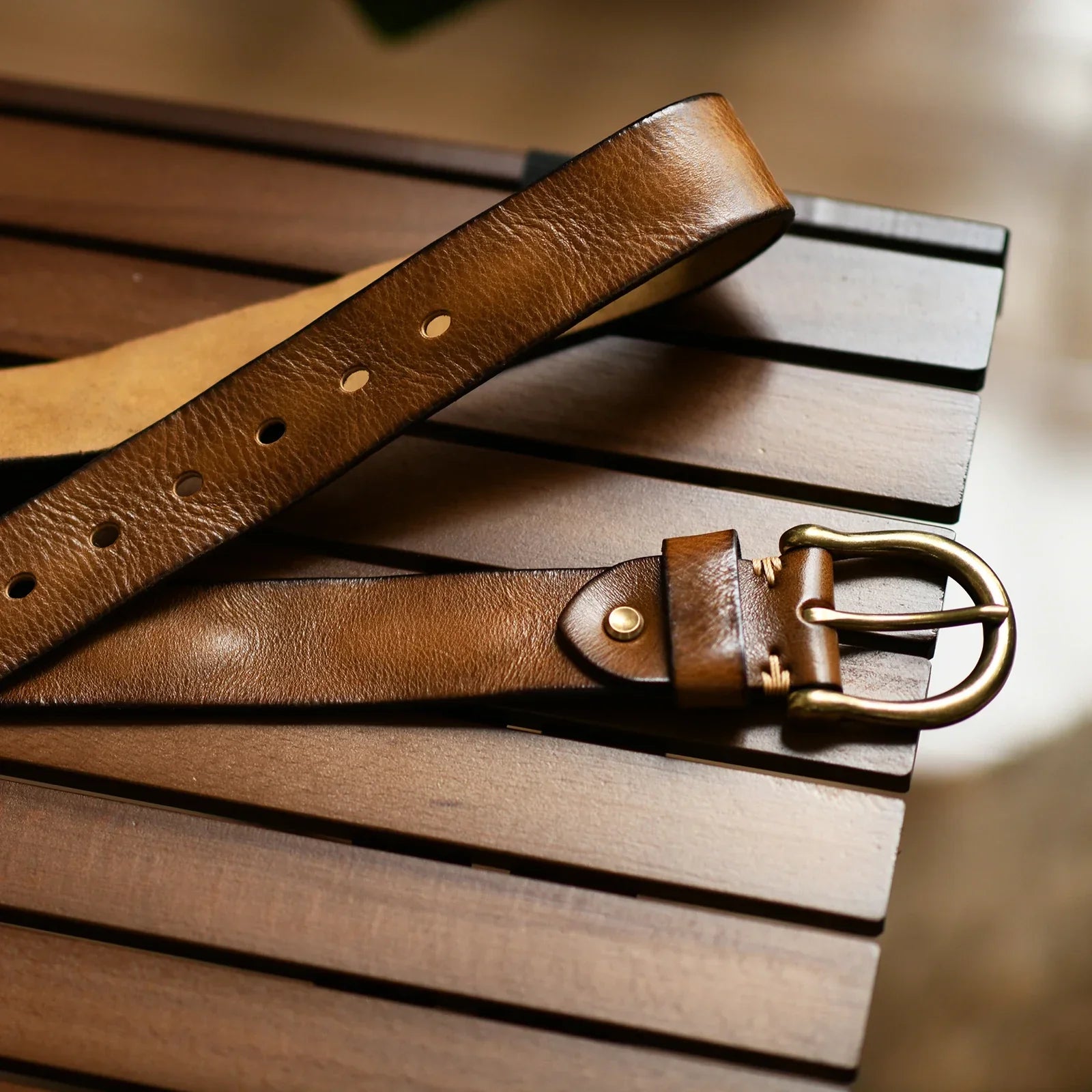 DENALI LEATHER BELT