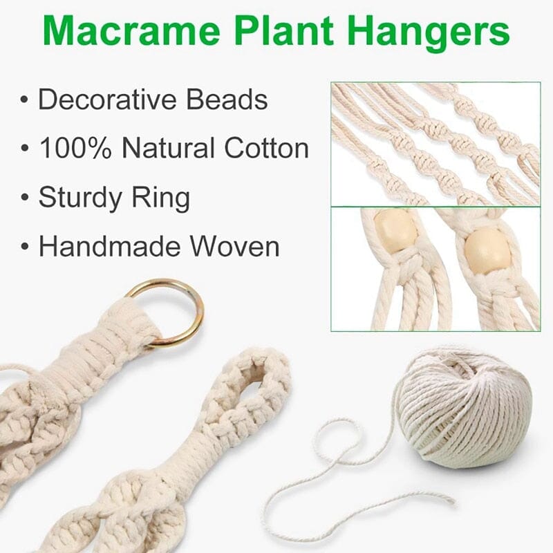 Vrimlo  Macrame Plant Holder