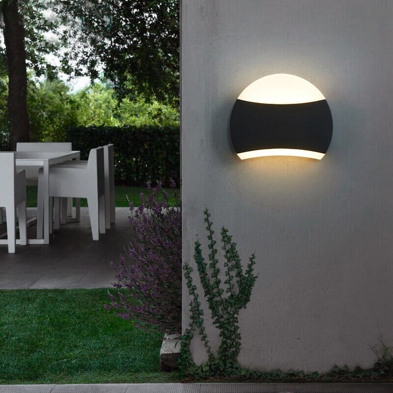 Circle Outdoor Wall Light