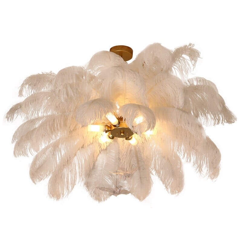 Modern Feather Chandelier