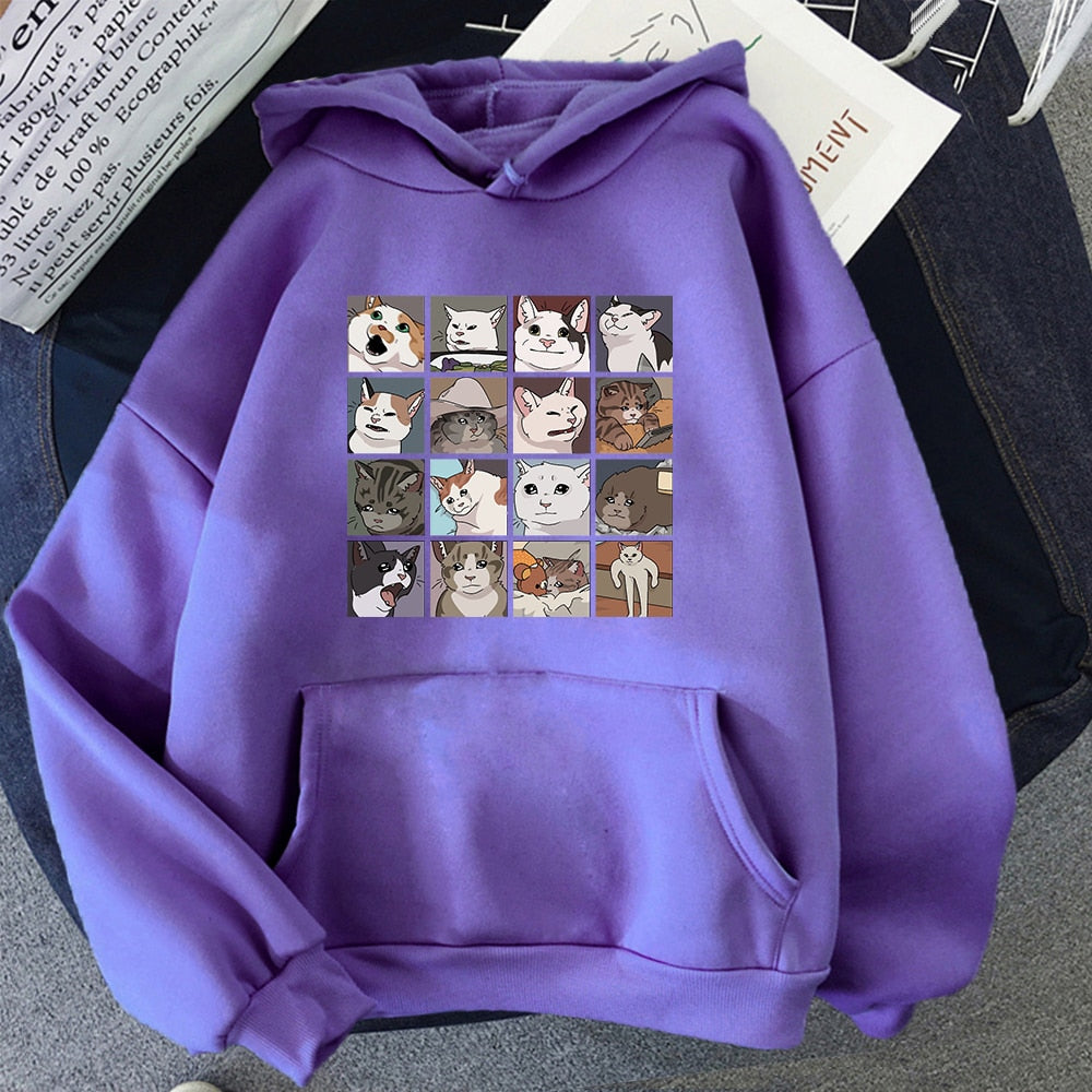 Meme Cats Hoodie