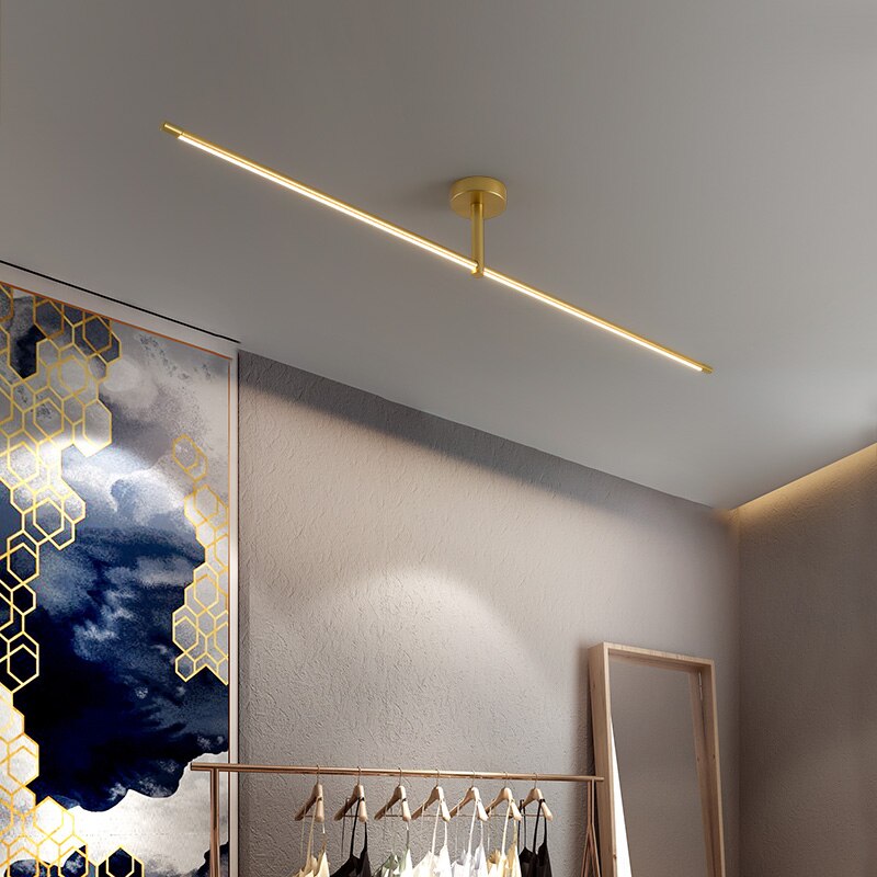 Luminaires de plafond LED modernes pour foyer et couloir