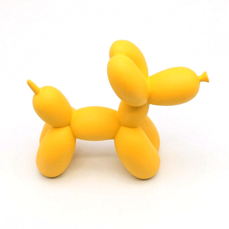 Vibrant Color Balloon Dog Sculpture