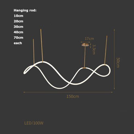 Nordic Minimalist Light Collection lampe