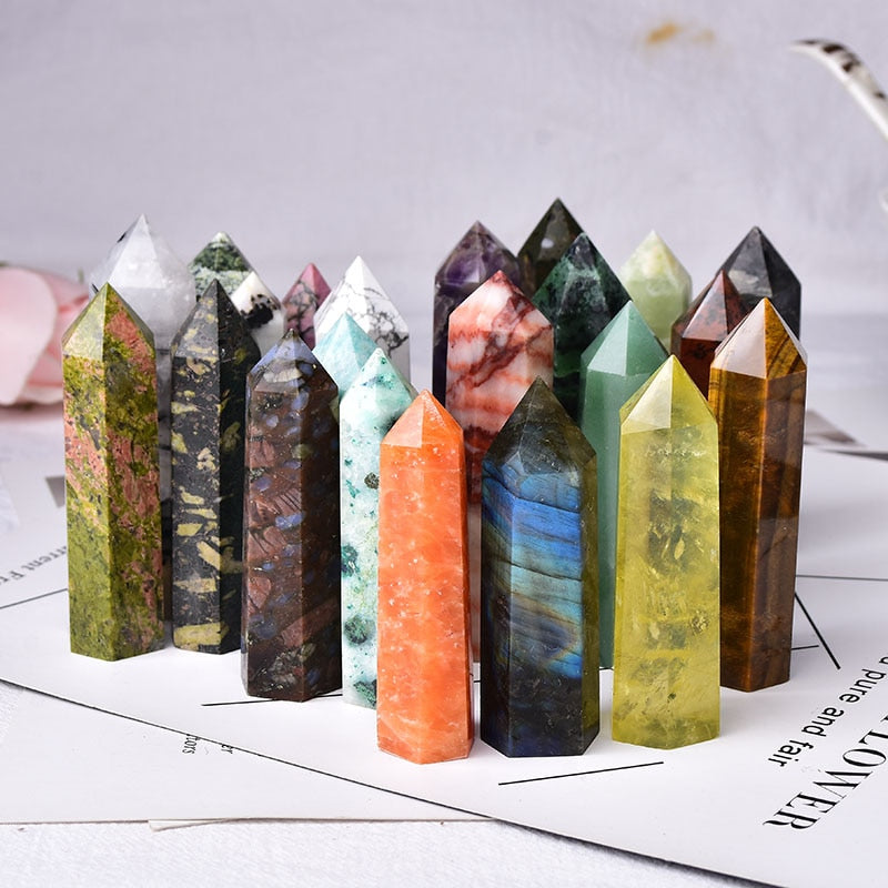 Crystal Miniature Obelisk Decor