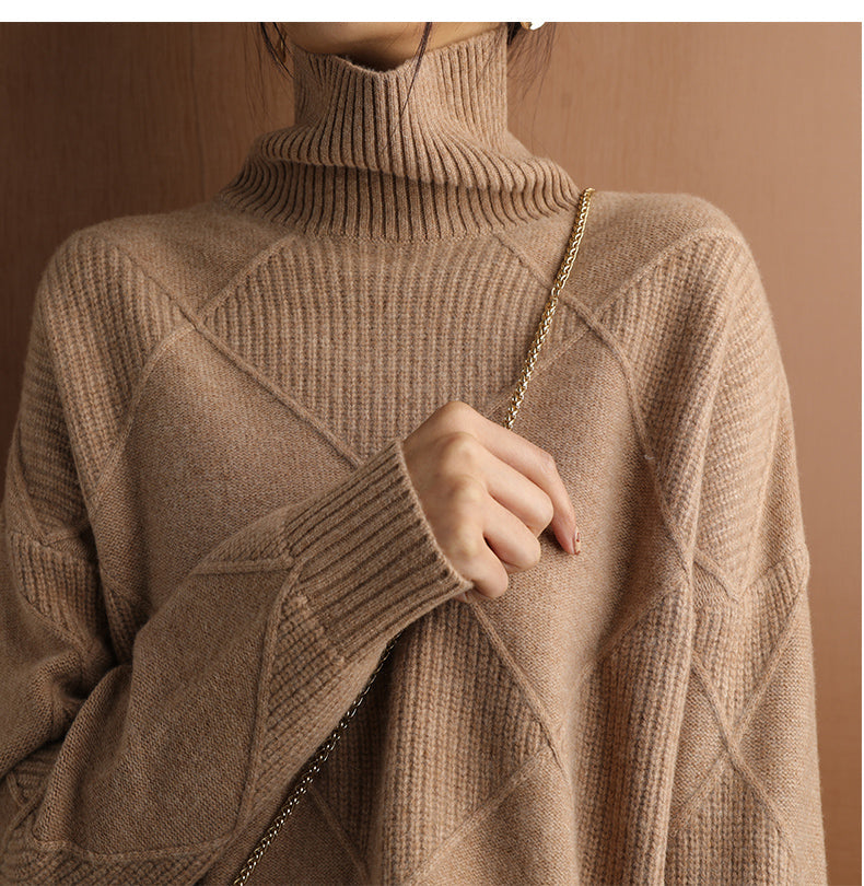 Adelle™ Cashmere Turtleneck Sweater