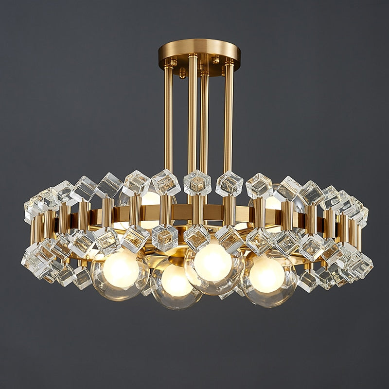 YLK Rarmaden Colorful Luxury crystal chandelier