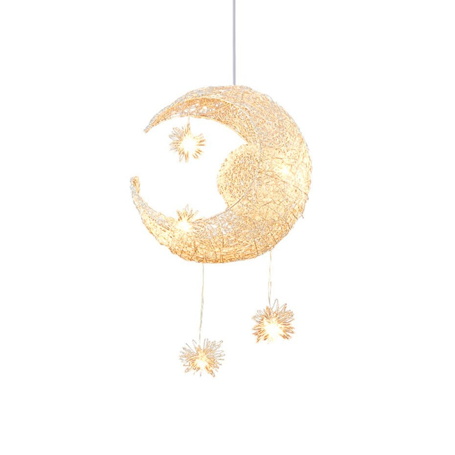 LED Moon Star Pendant Lights Modern