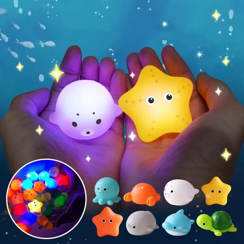 Bath Buddies™ - Preciosos animales de baño iluminados - juguetes de baño luminosos