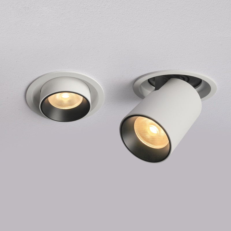 Retraktabla LED Moderna Spotlights