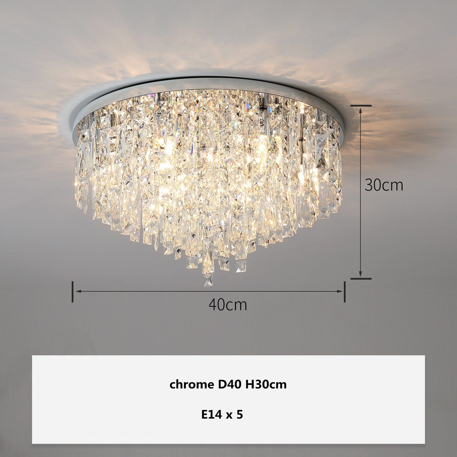 Mayfair Crystal Lamp