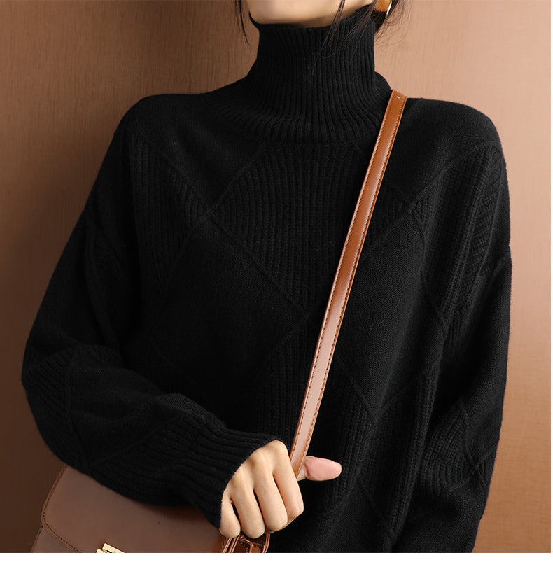 Adelle™ Cashmere Turtleneck Sweater