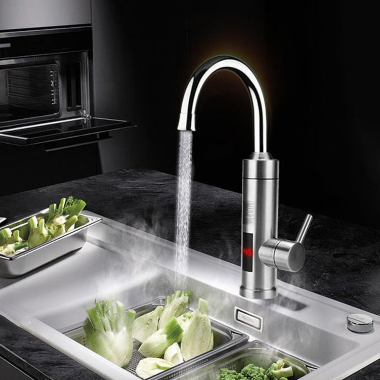 Electric Kitchen Faucet – Instant Hot & Cold Water for Effortless Efficiency