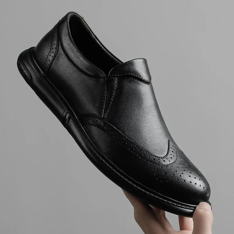 Chaussures en cuir de luxe ElegancePro pour hommes