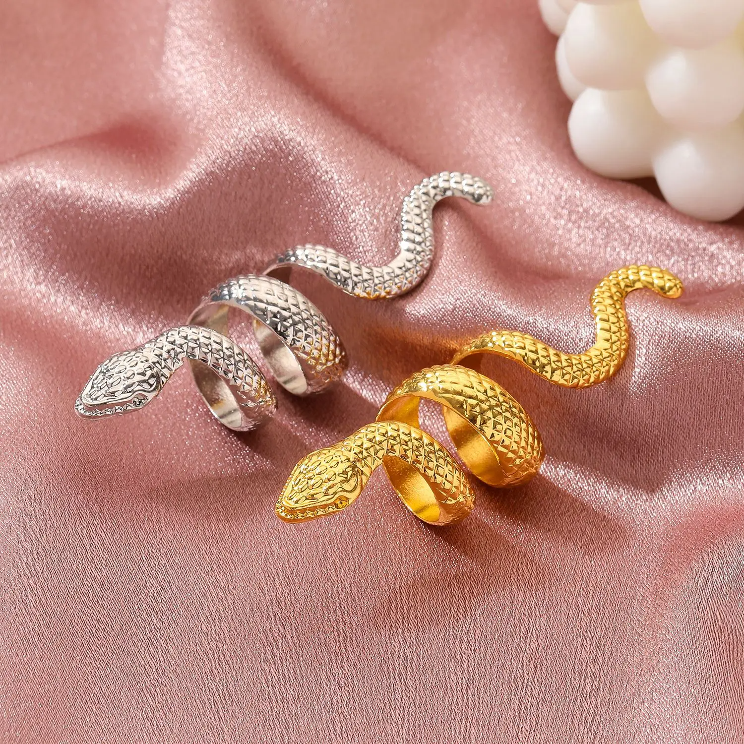 Victorian Snake Ring Set