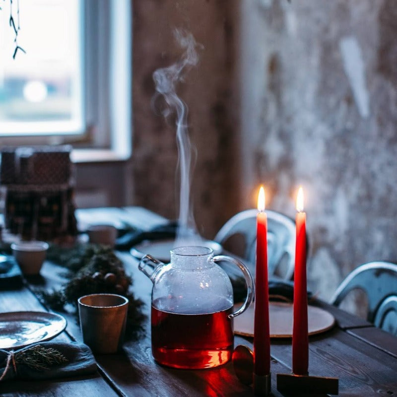 Scandinavian Glass Teapot Set