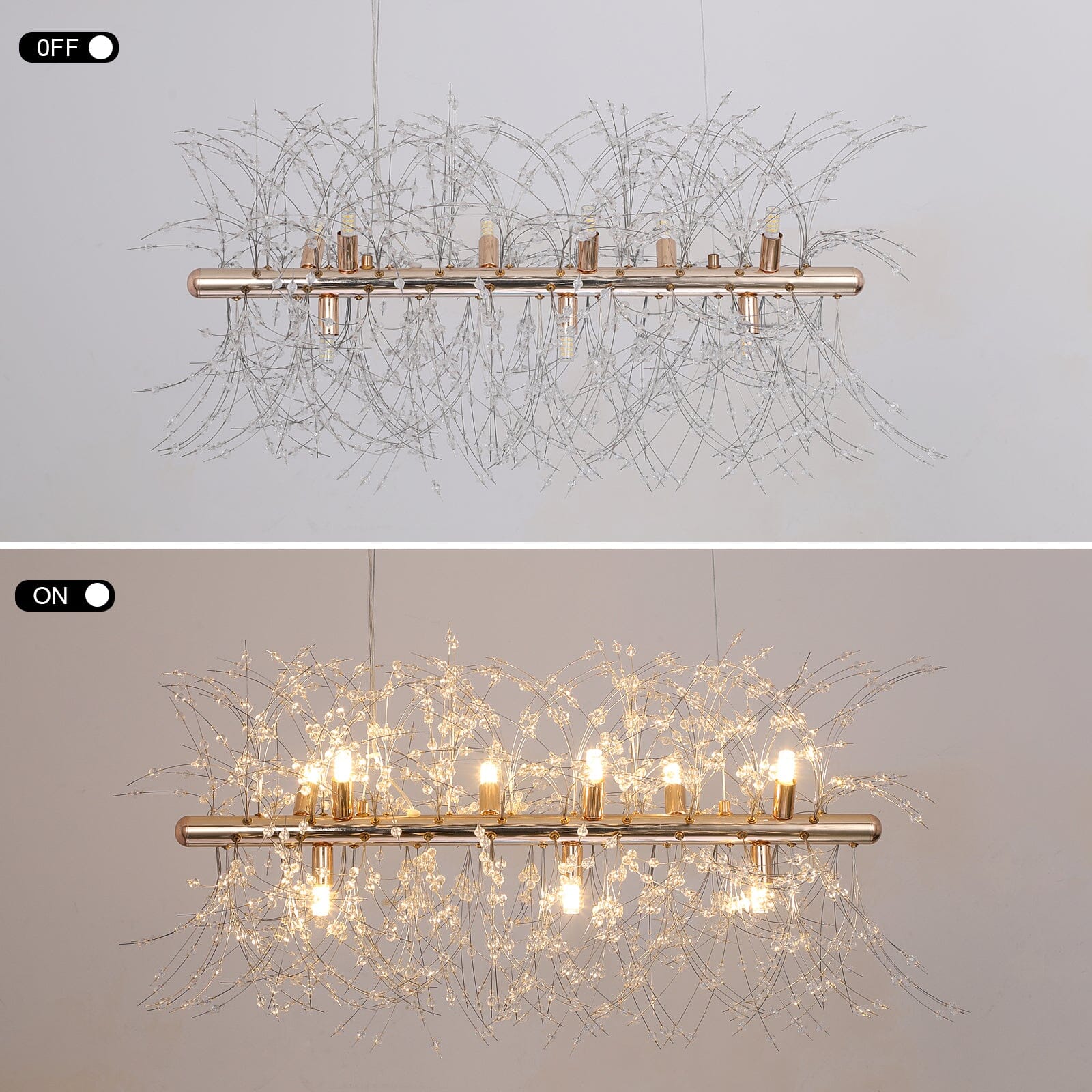 Crystal Dandelion Chandelier