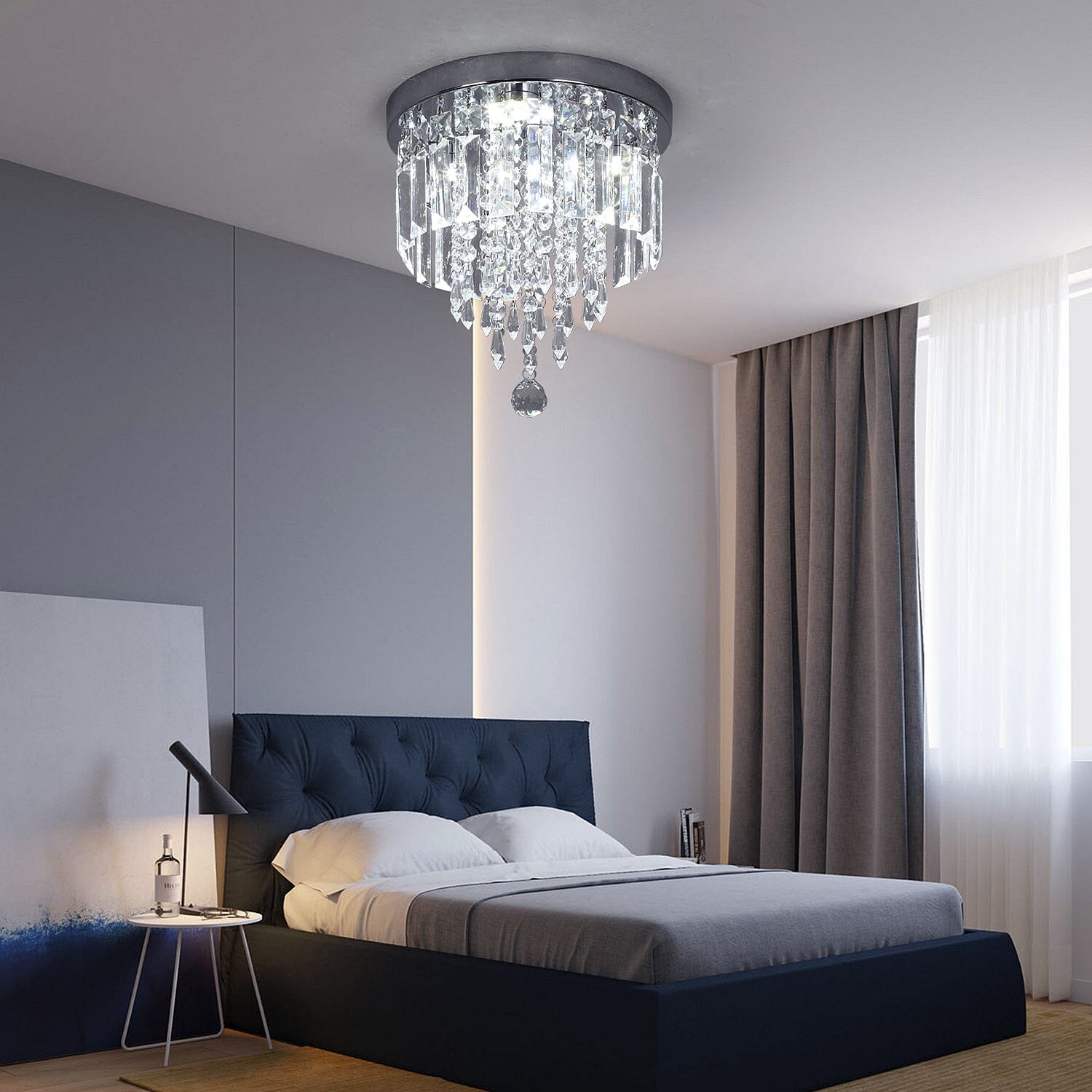 Hauqi Crystal Ceiling Chandelier