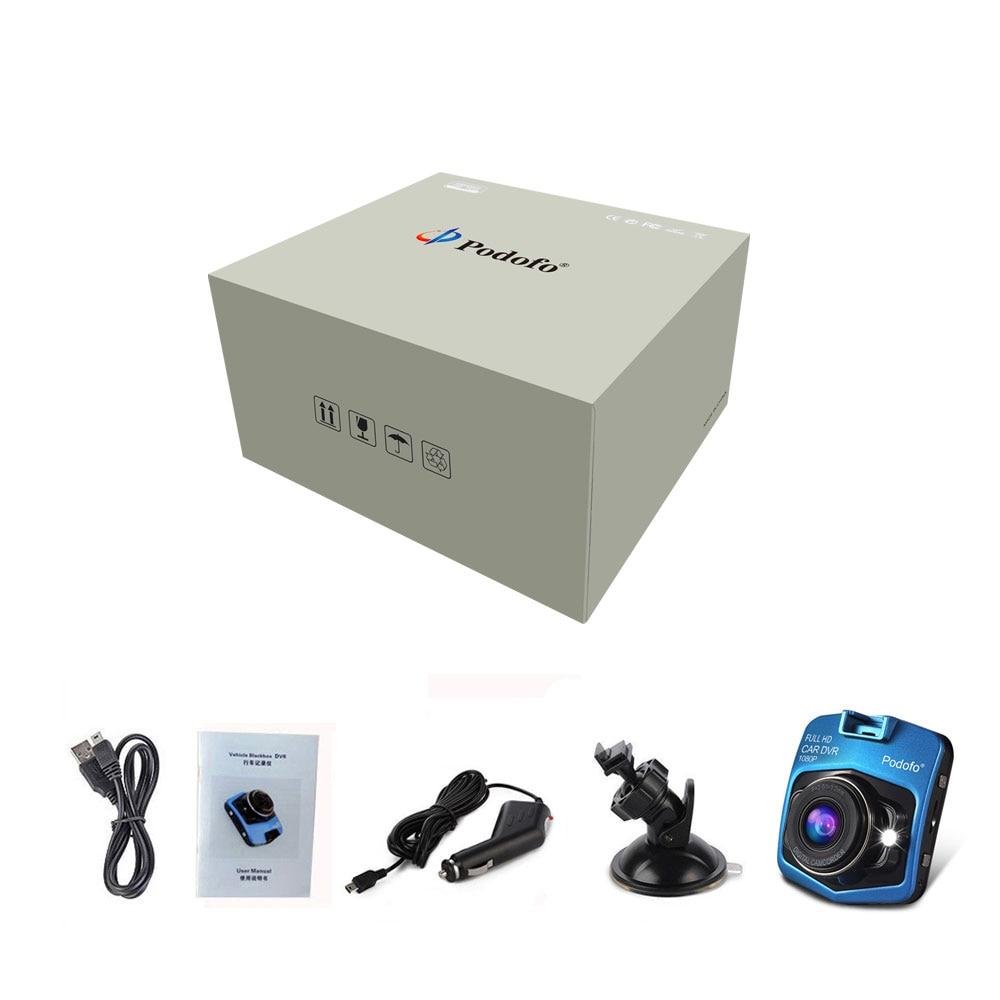 Dashcam Full HD 1080P + 16-GB-Karte