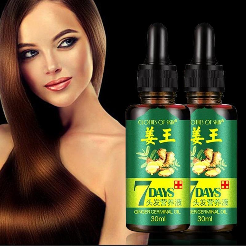 Hair Regrow Oil | 7 Day Hair Regrowth Ginger Serum