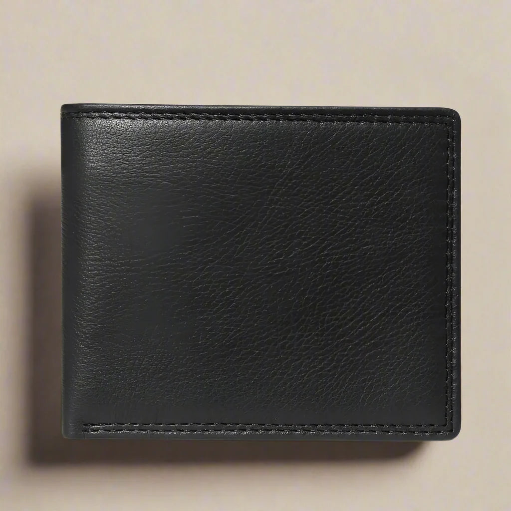 Oliver Vintage Genuine Leather Men’s Wallet – RFID Blocking & Coin Pocket